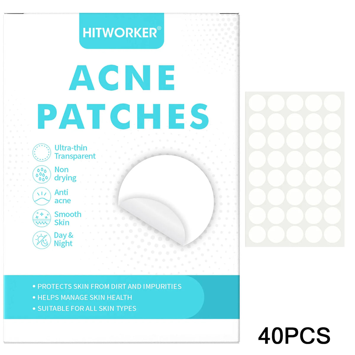 Patchs hydrocolloïdes anti-acné